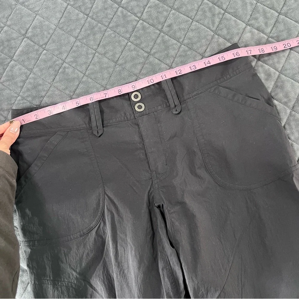 Arcteryx Parapet Trail Pants Women's Size 8 Black Hiking Outdoors Gorpcore B4